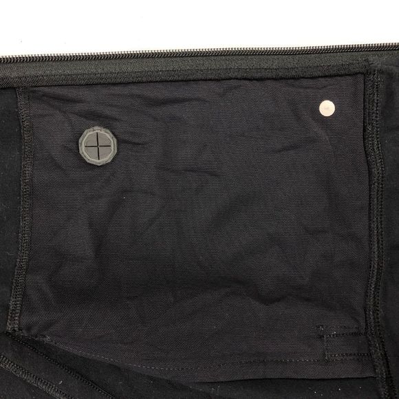 LULULEMON L Sweatshirt Full Zip Solid Black - Picture 6 of 8